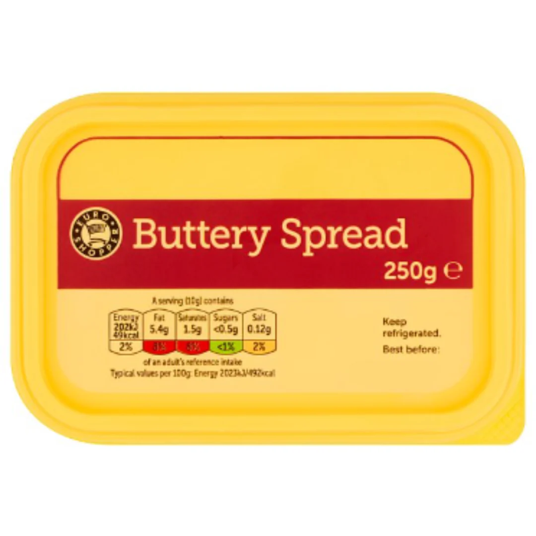 Euro Shopper Buttery Spread 250g x 16
