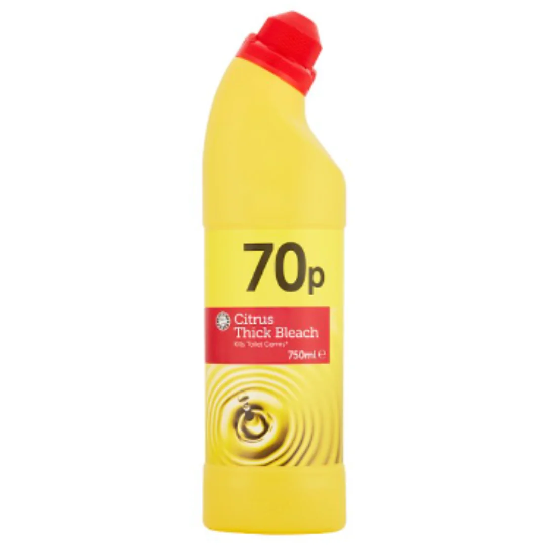Euro Shopper Citrus Thick Bleach 750ml x Case of 12