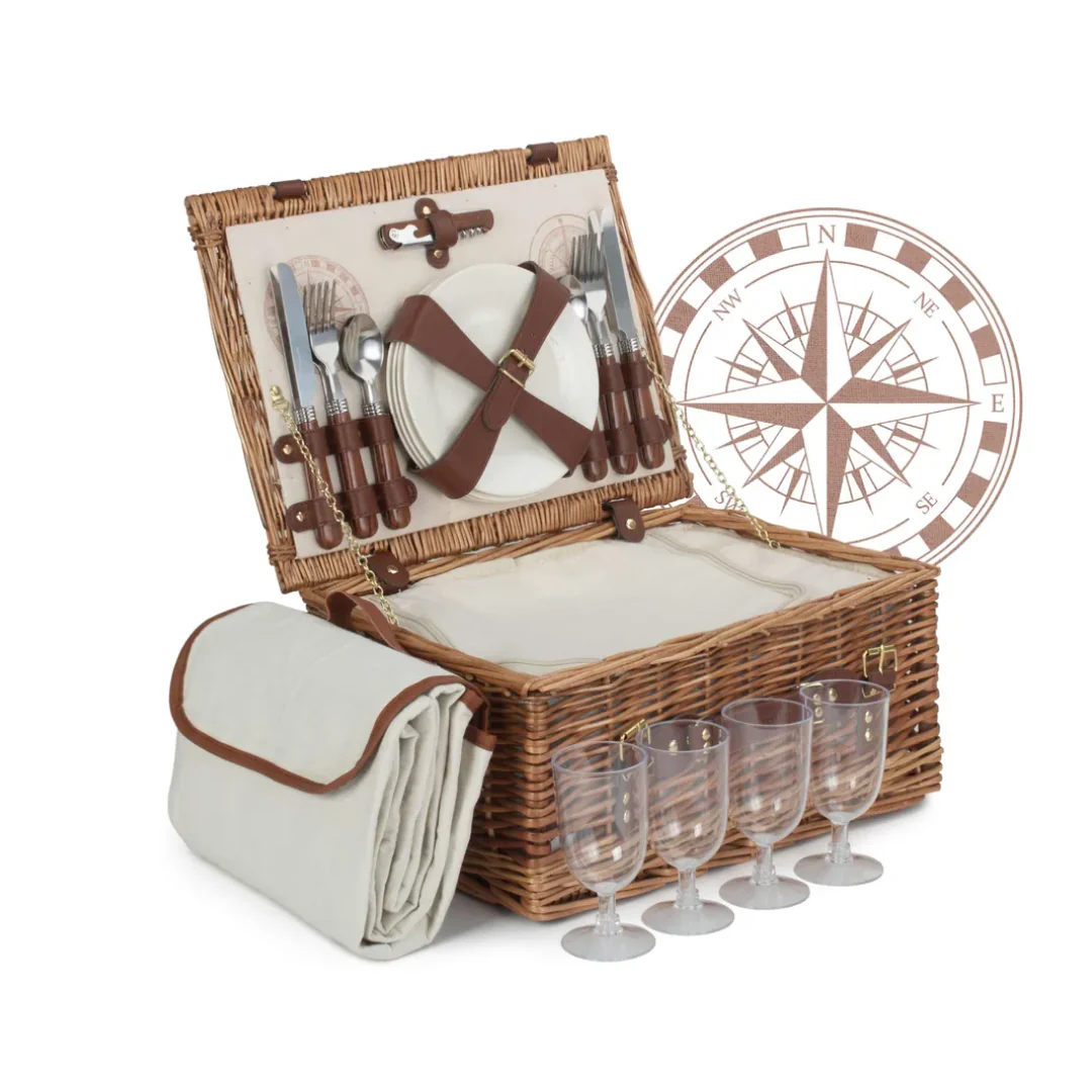 4 Person Explorer Picnic Hamper