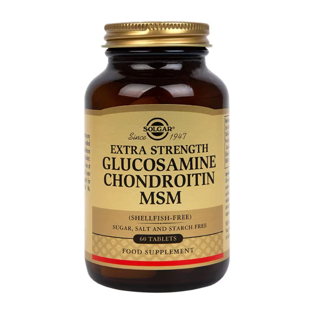 Solgar Extra Strength Glucosamine Chondroitin MSM 60 Tablets