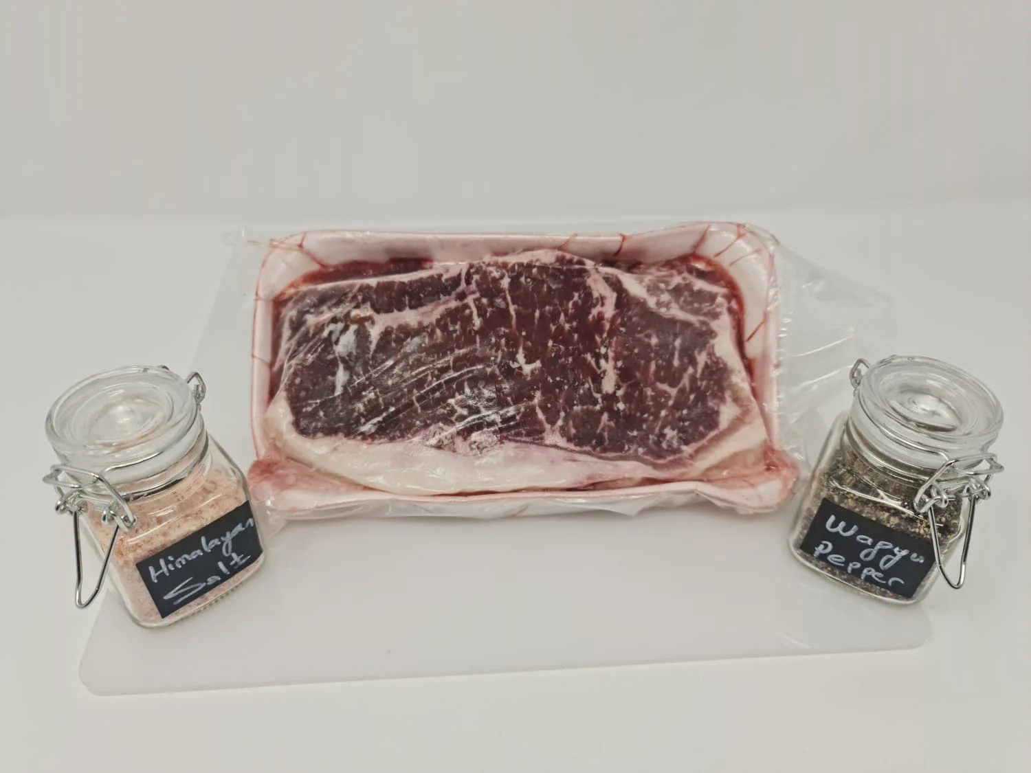 Halal Australian Wagyu Sirloin Steak 500gr | F1 Grade | Wagyu Pepper & Himalayan Salt Gift