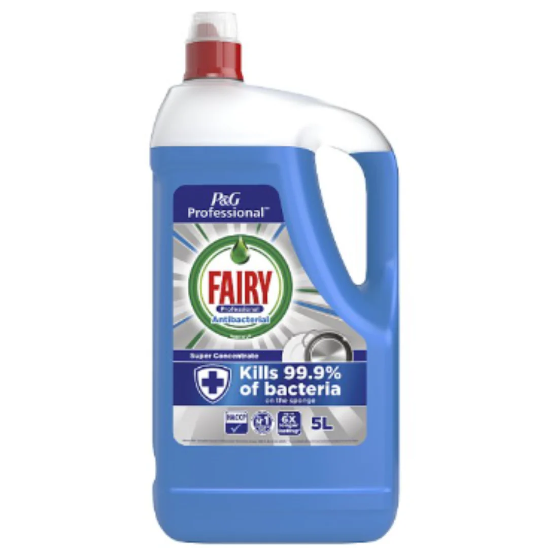 Fairy Professional Super Concentrated Washing Up Liquid Antibacterial 5L x 2
