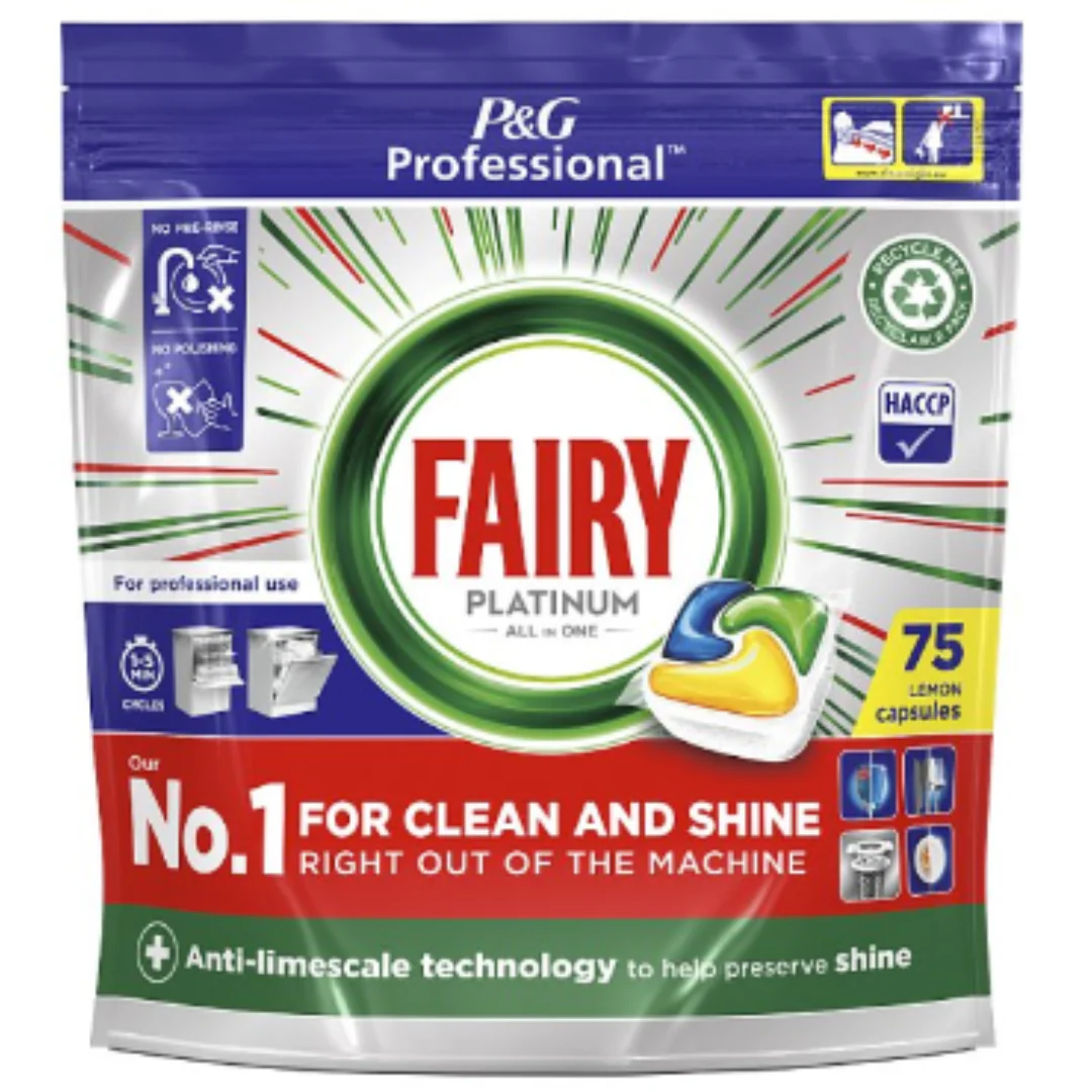 Fairy Original All In One Dishwasher Tablets, Regular, 100 Capsules x 1