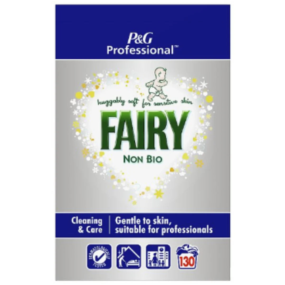 Fairy Non-Bio Powder Detergent 8.45Kg 130 Washes x 1