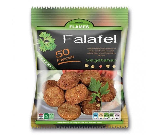 Freshly Frozen Falafel 50 pieces | 1.5kg | Vegan | Microwaveable - Image 2