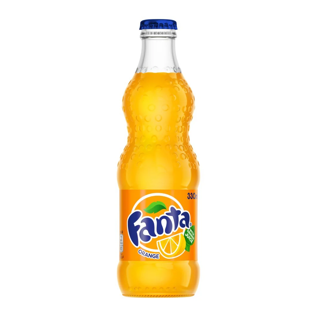 Fanta Orange Glass 330 ml