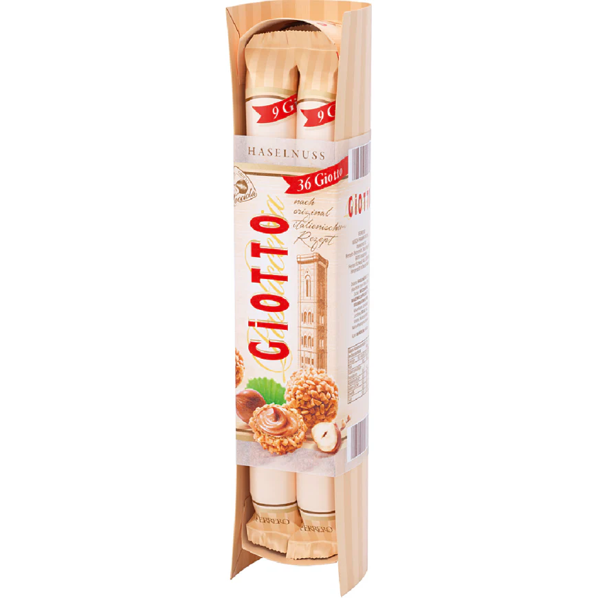 9x Ferrero Giotto Hazelnut