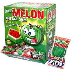 Fini Watermelon Bubble Gum 200Pcs