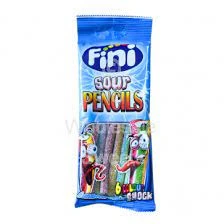 12x Fini Halal Sour Rainbow Pencils 75gr