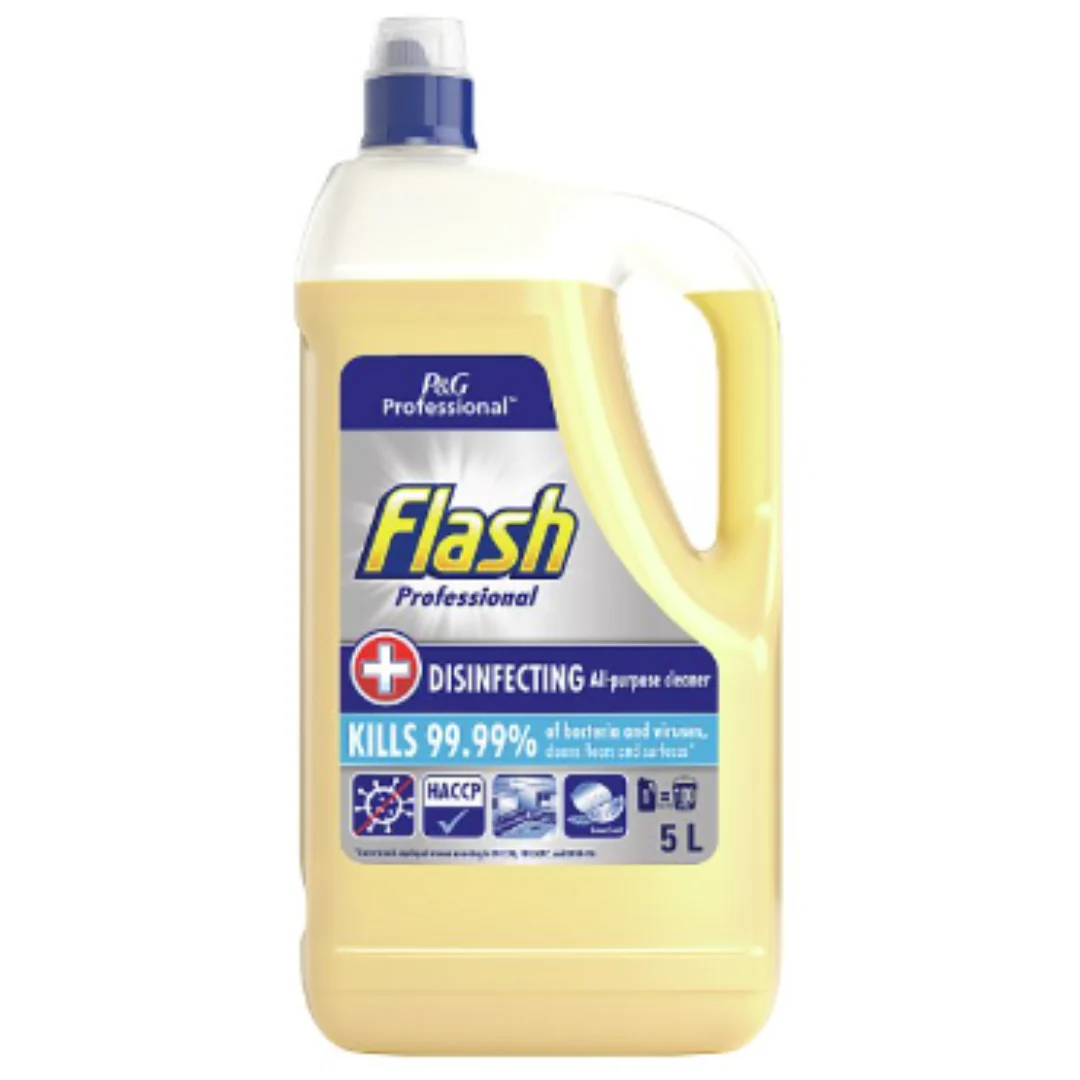 Flash Professional Disinfecting Multi-Surface Cleaner 5L x 2
