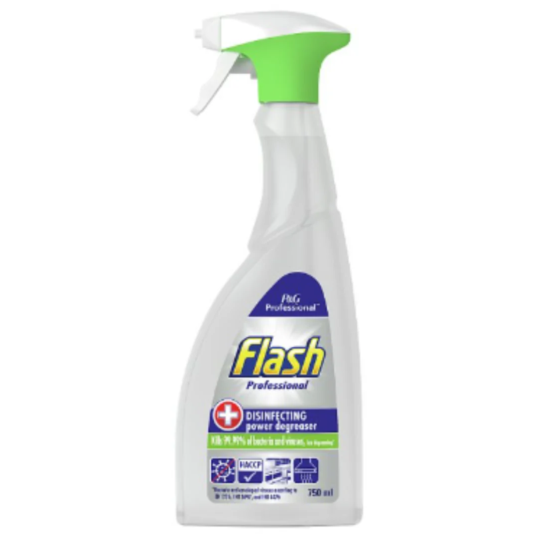 Flash Professional Disinfecting Degreaser 750ML x 6