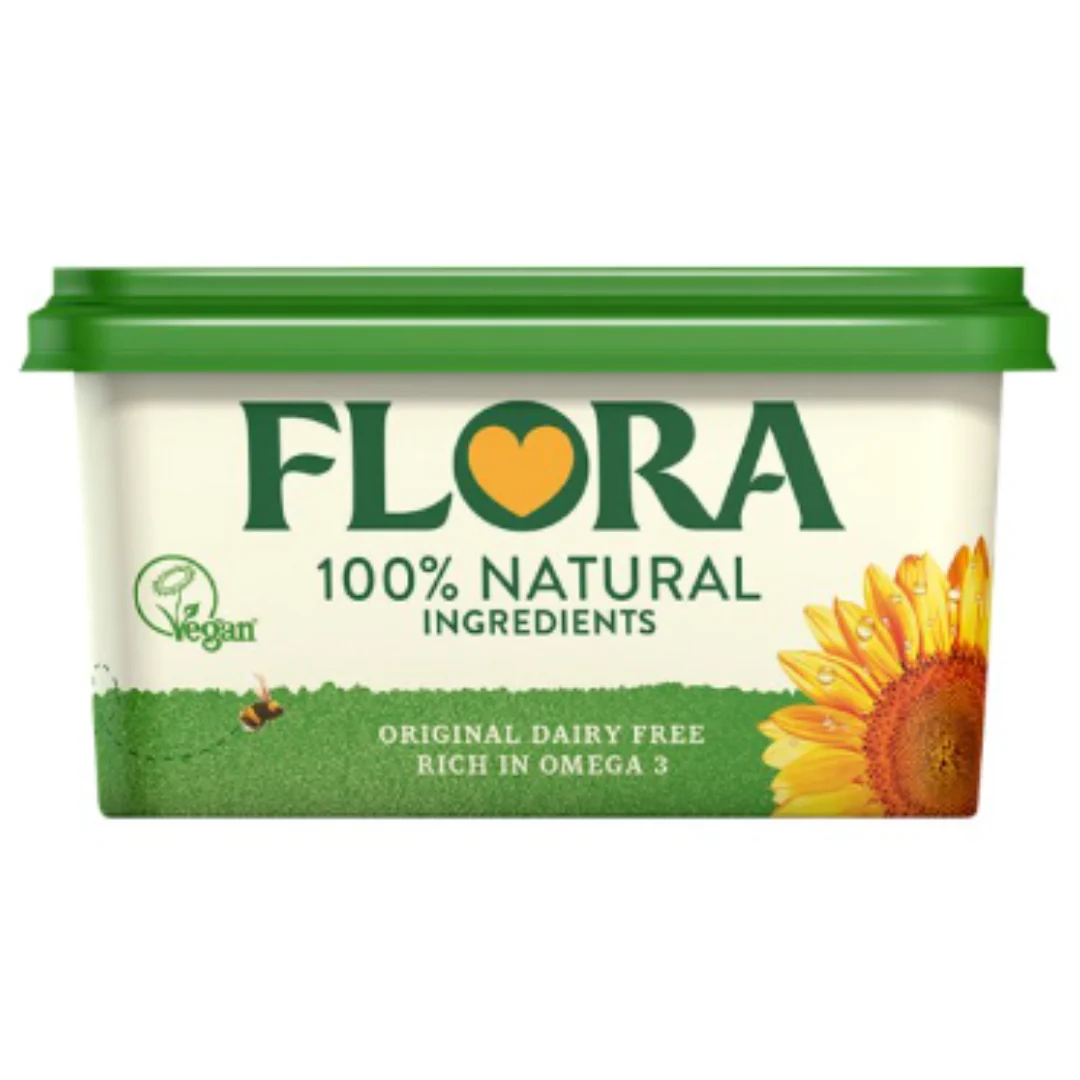 Flora 100% Natural Dairy Free Spread 1kg x 12