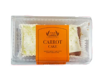6x Four Lakes Bakery Carrot Cake