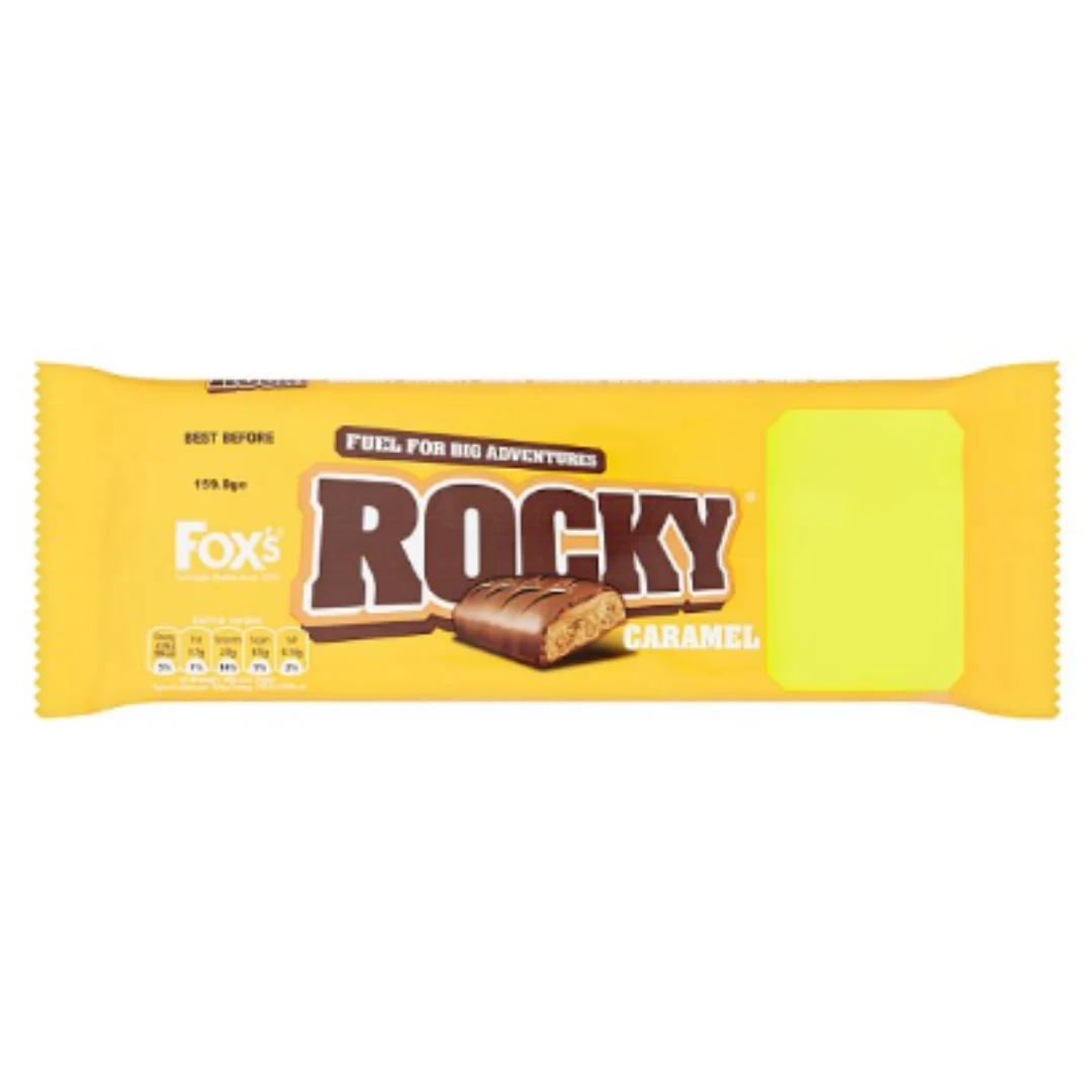 Fox's 8 Rocky Caramel Bars 159.0g x Case of 12