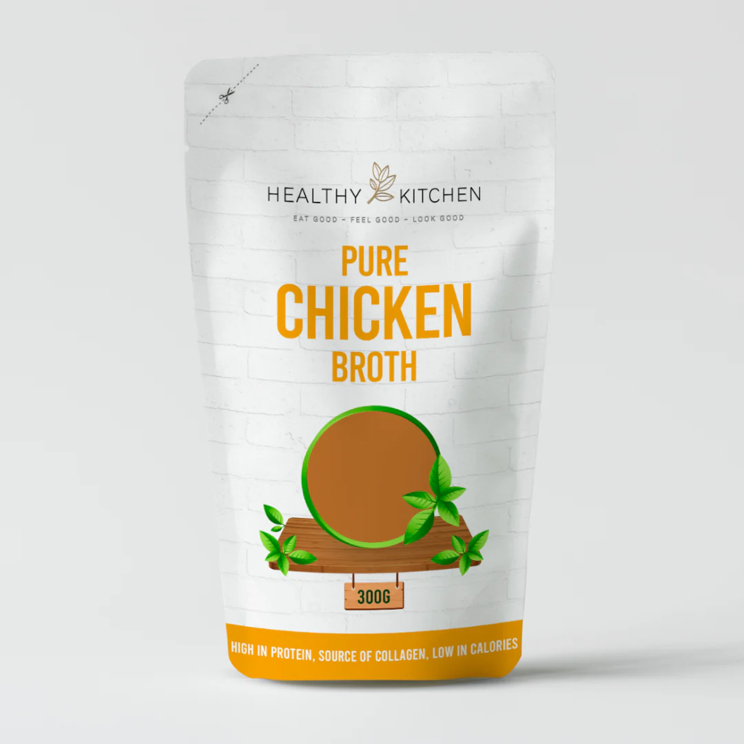 Healthy Kitchen Halal Organic Free Range Chicken Broth 300gr