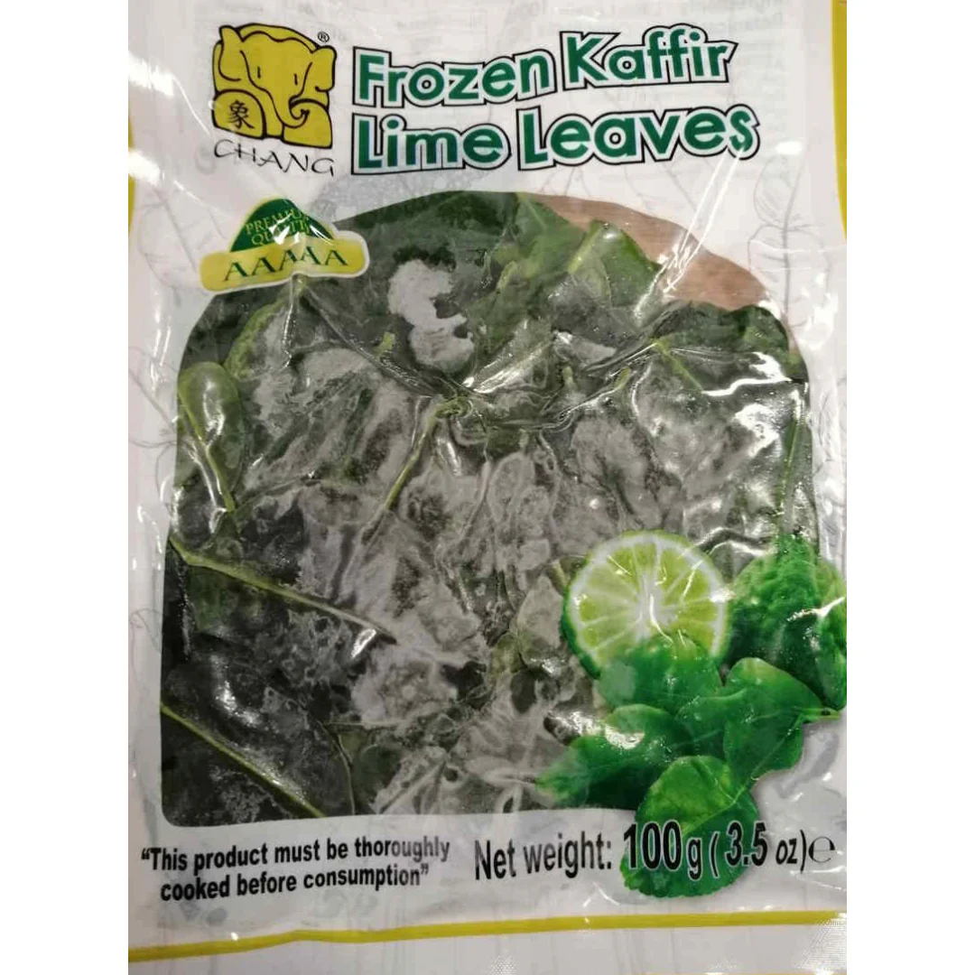 Frozen Kaffir Lime Leaves 100gr