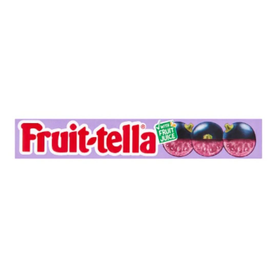 Fruittella Blackcurrant Stick 41g x Case of 40