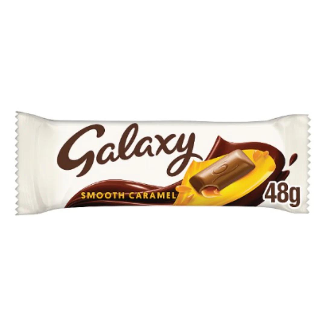Galaxy Caramel Chocolate Bar 48g x Case of 24