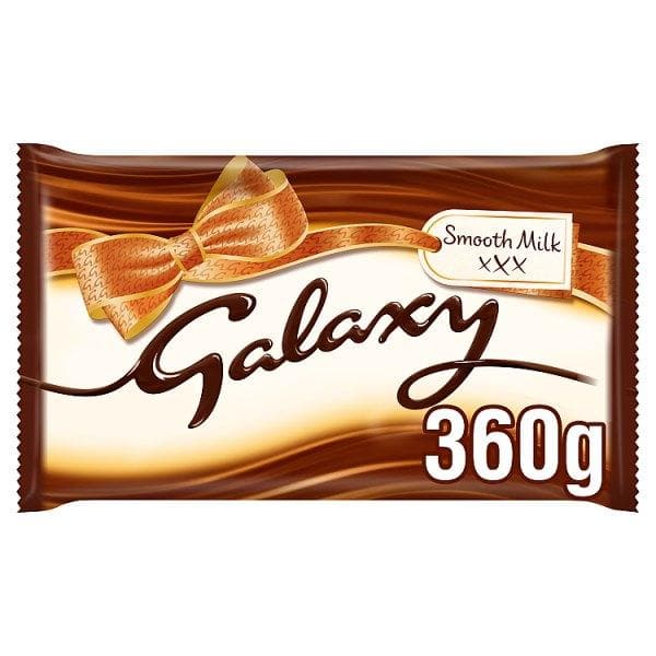 Galaxy Smooth Milk Chocolate Large Gifting Bar 360g*2
