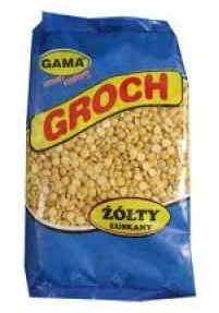 25x Gama Groch Zloty Luskany 400g (Yellow Peas)