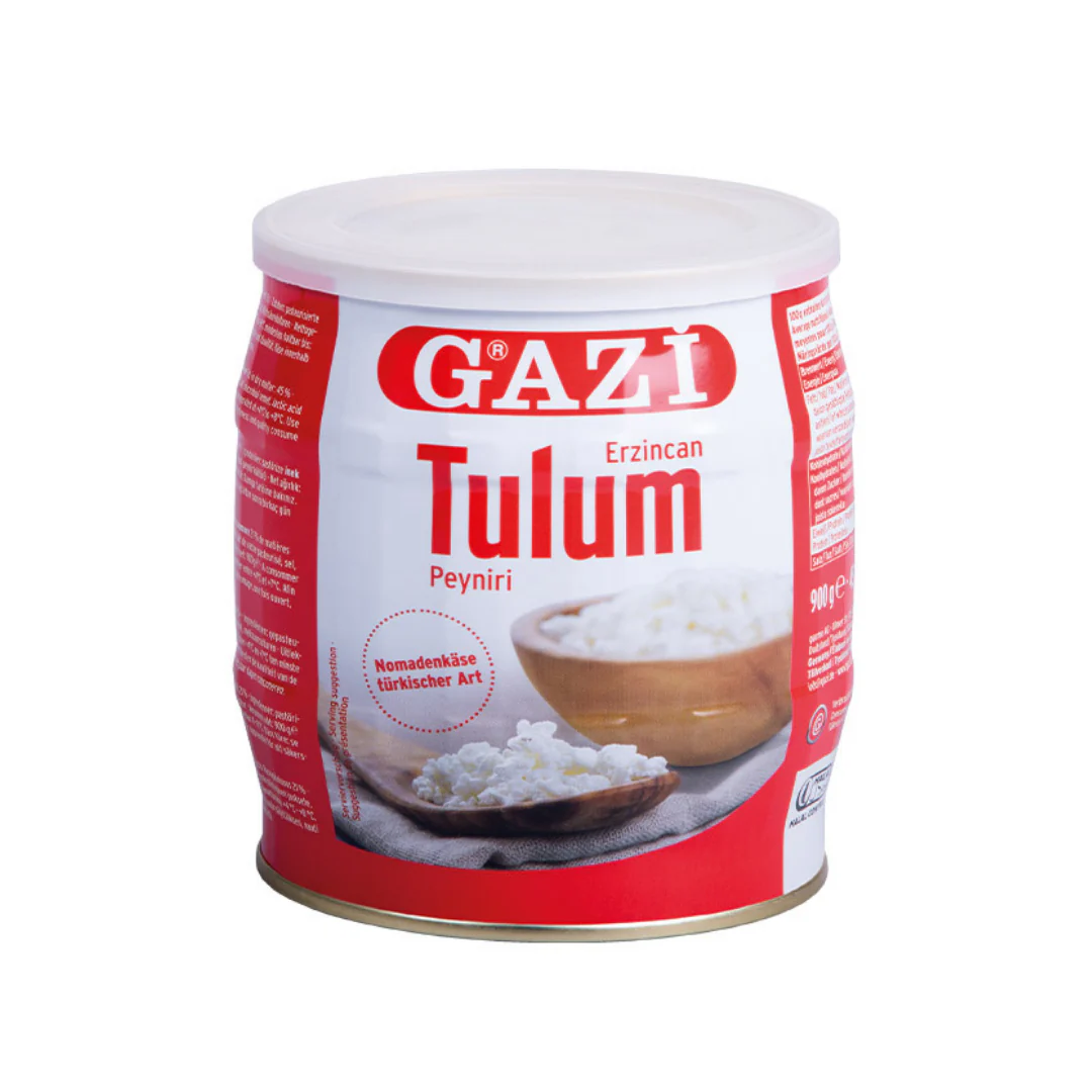 Gazi Tulum Cheese 45% Tin 900Gr