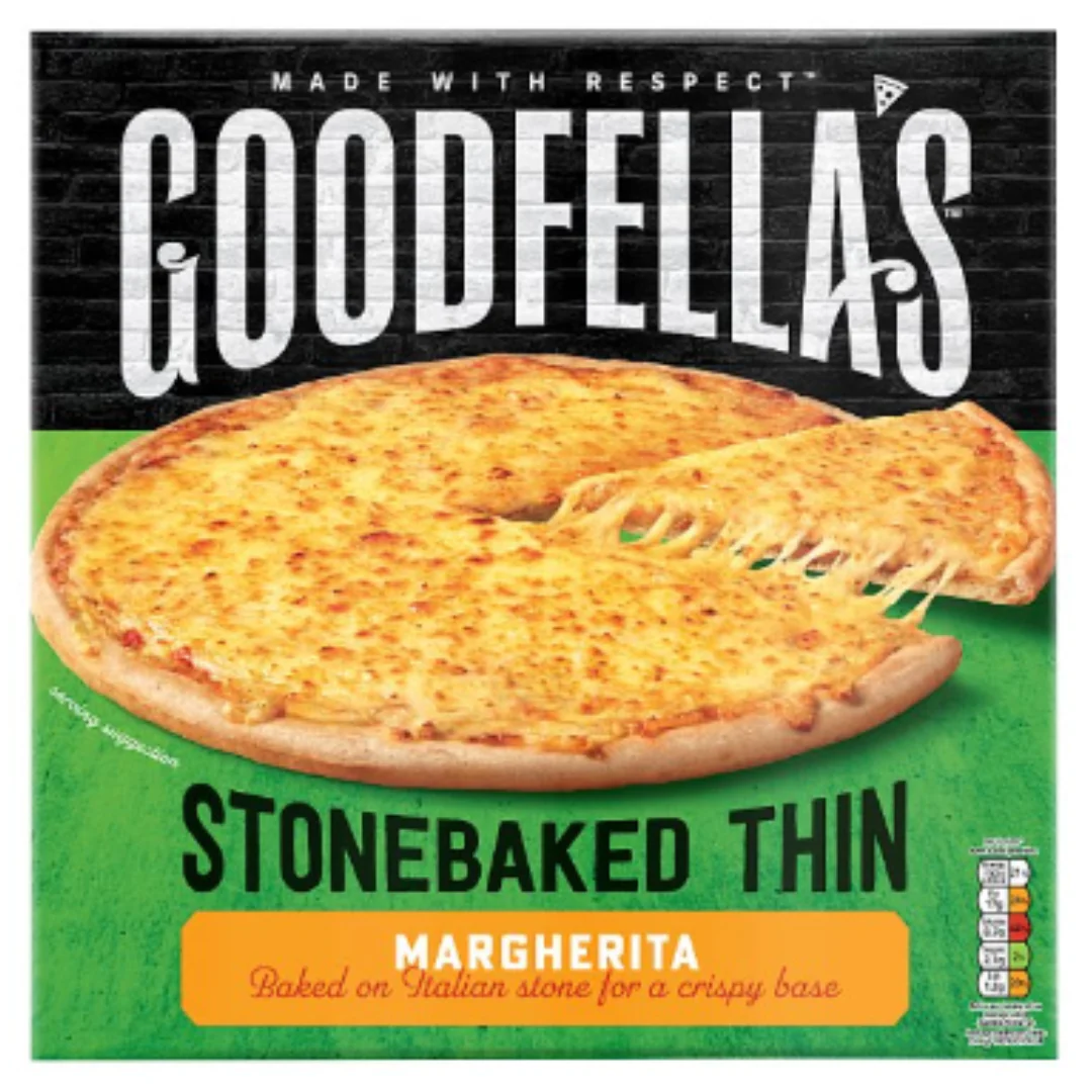 Goodfella's Stonebaked Thin Margherita 345g x 7 Packs