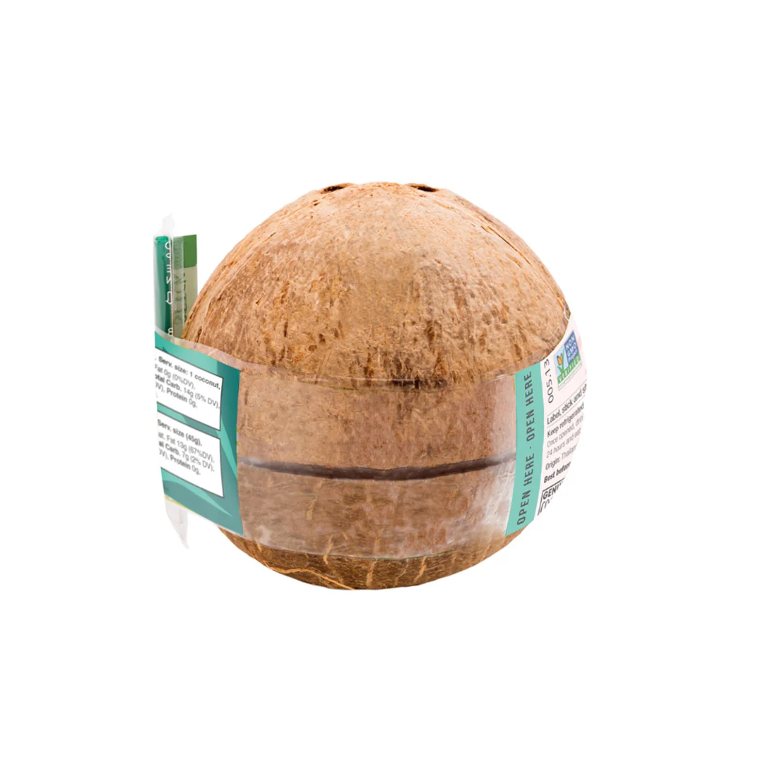 Genuine Coconut Drink & Eat Organic Coconut x Pack of 4 - Image 4