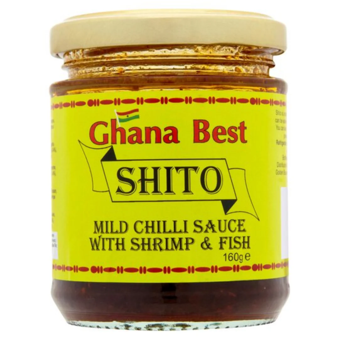 Ghana Best Shito Mild Chilli Sauce 160gr