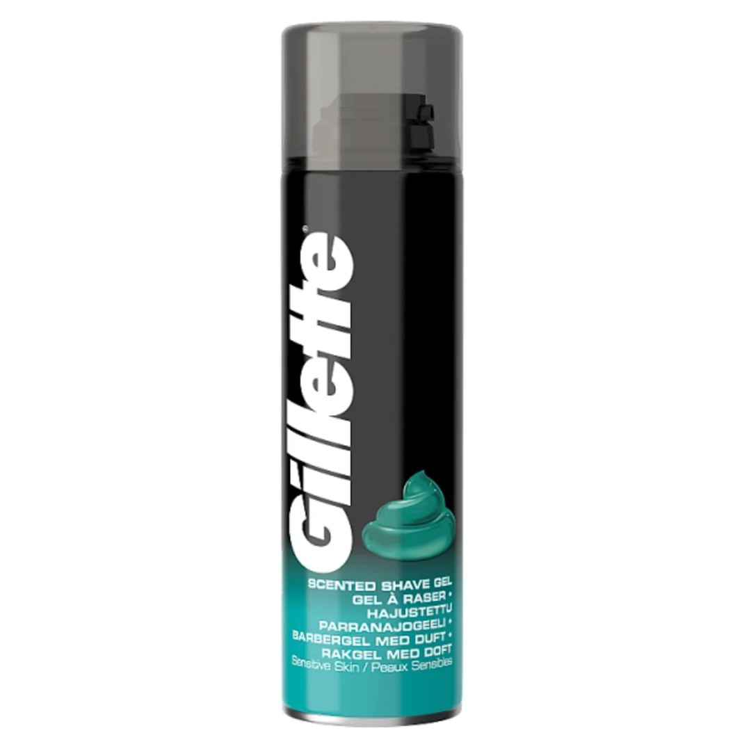 Gillette Sensitive Men's Shaving Gel 200ml