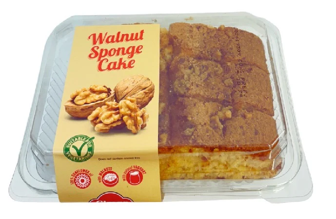 4x Gimar Walnut Sponge Cake