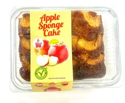 4x Gimar Apple Sponge Cake 360gr