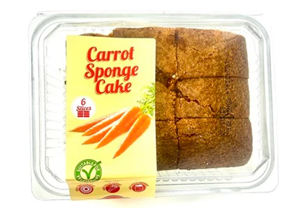 4x Gimar Carrot Sponge Cake 360gr