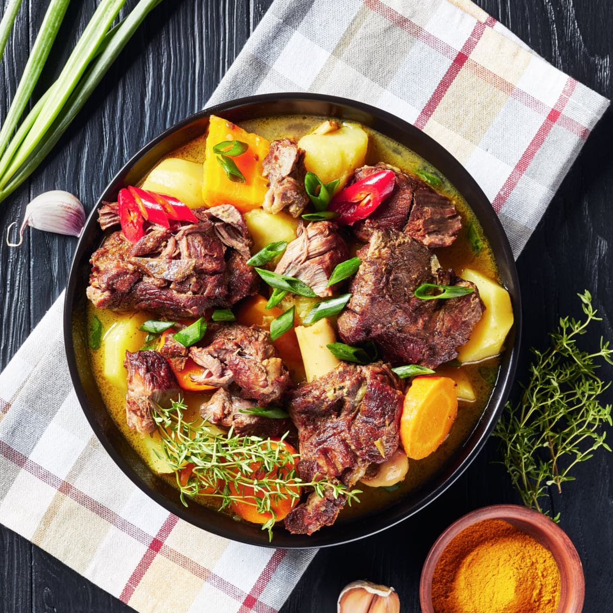 Halal Bone-In Goat Meat 250gr - Image 4
