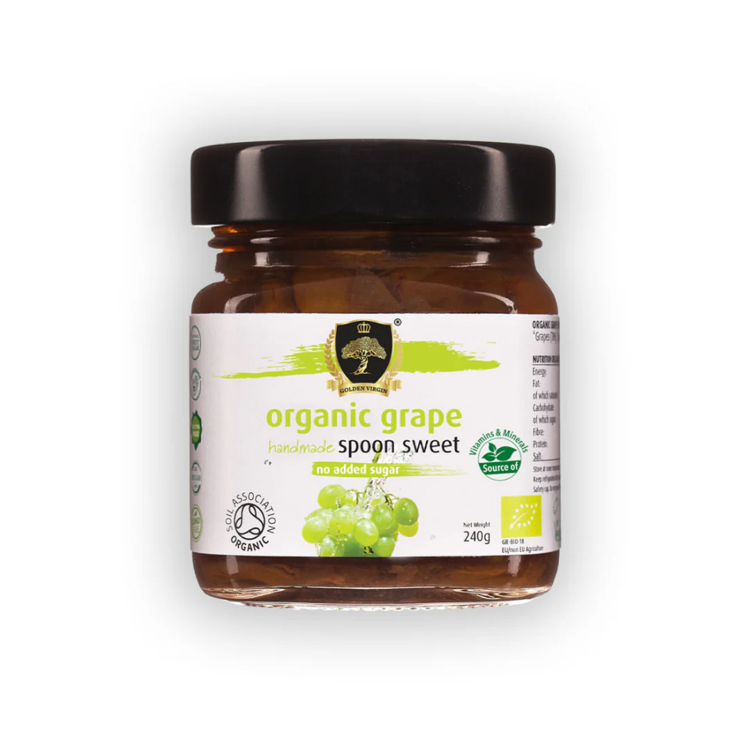 Golden Virgin Organic Grape Spoon Sweet 240G