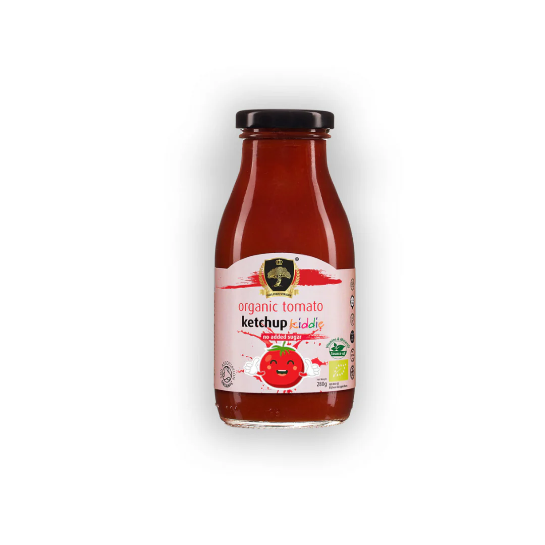 Golden Virgin Organic Kiddie Tomato Ketchup 280G