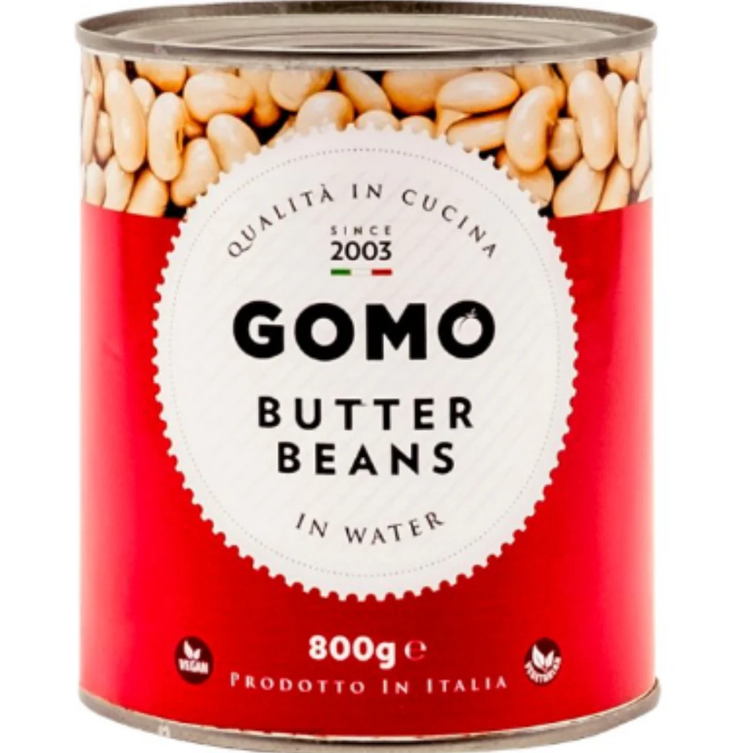 Gomo Butter Beans in Water 800g x 6