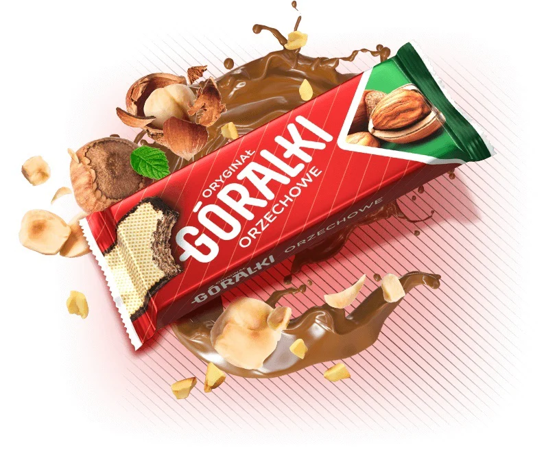 36x Goralki Orzechowe 45g