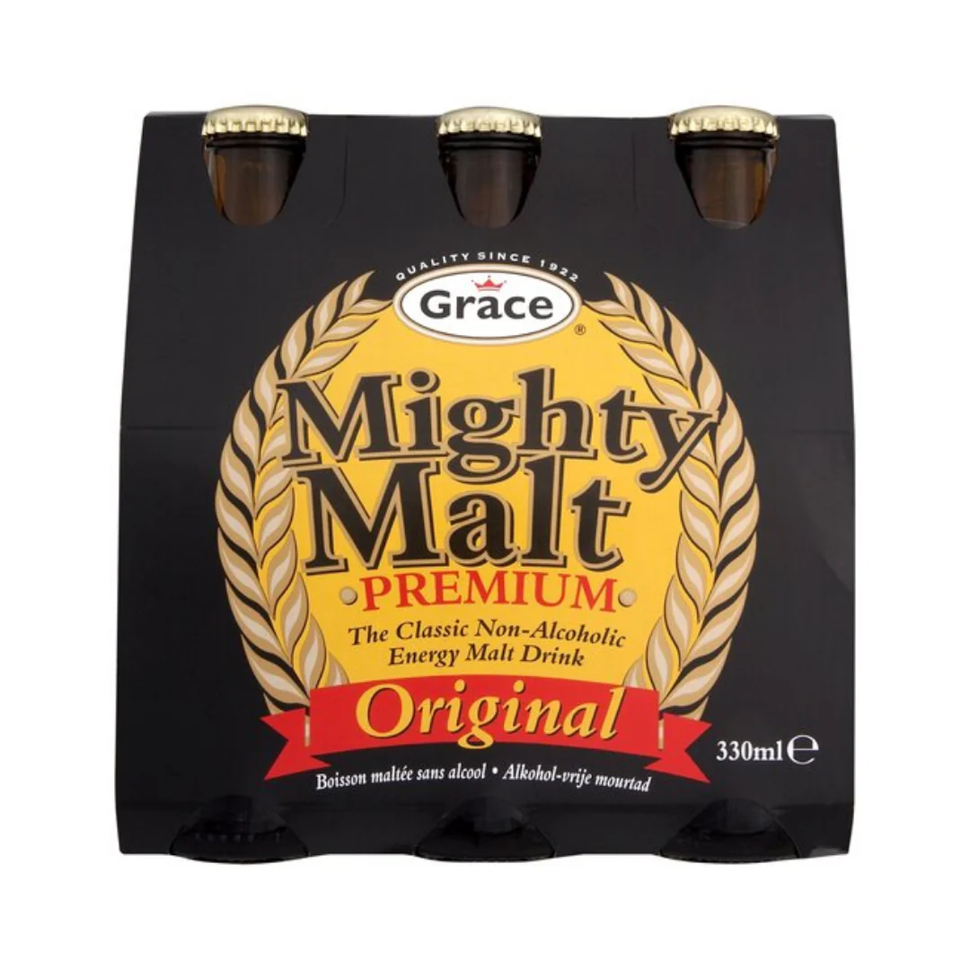Grace Mighty Malt Drink 6 X 330ml