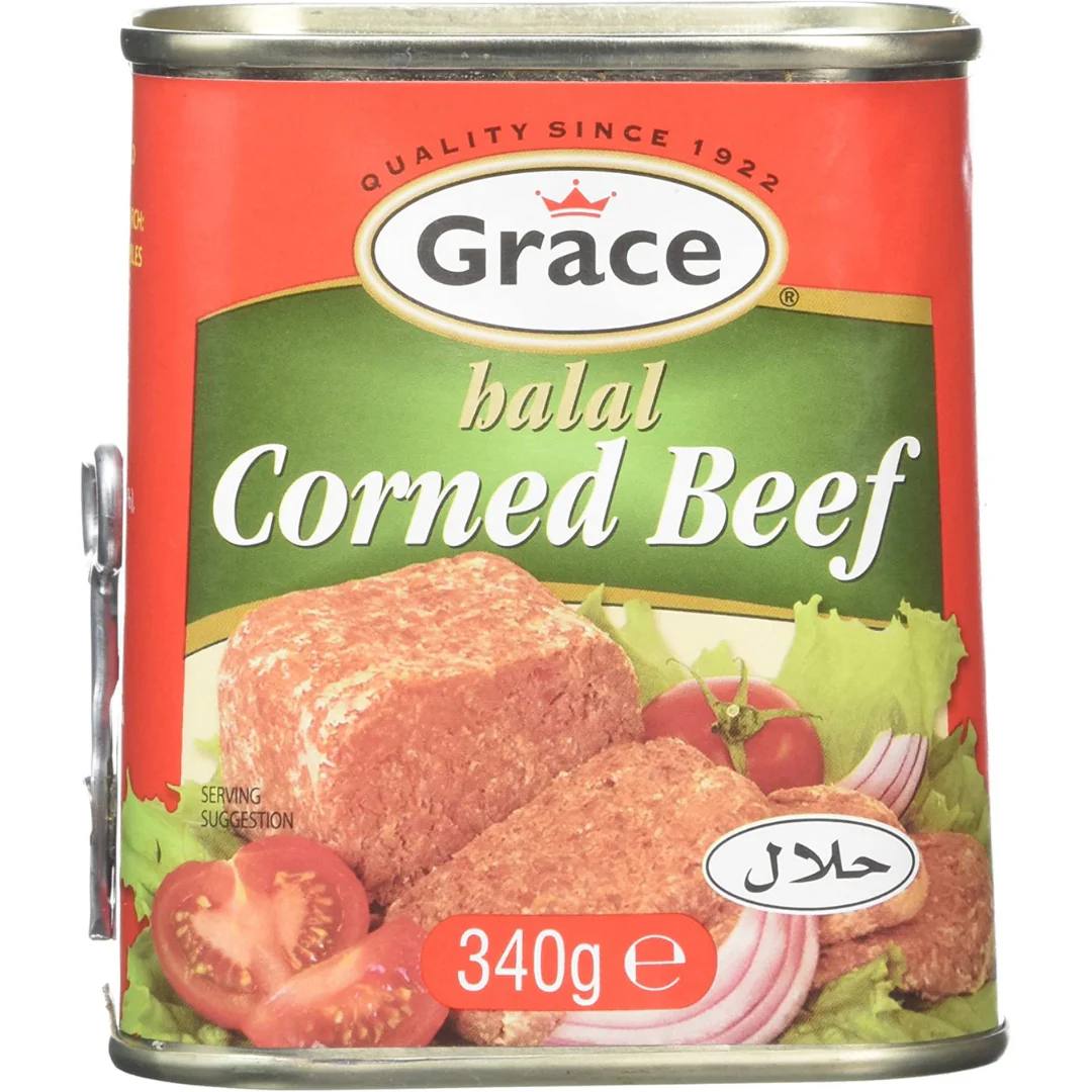 Grace Corned Beef Halal 6 x 340g