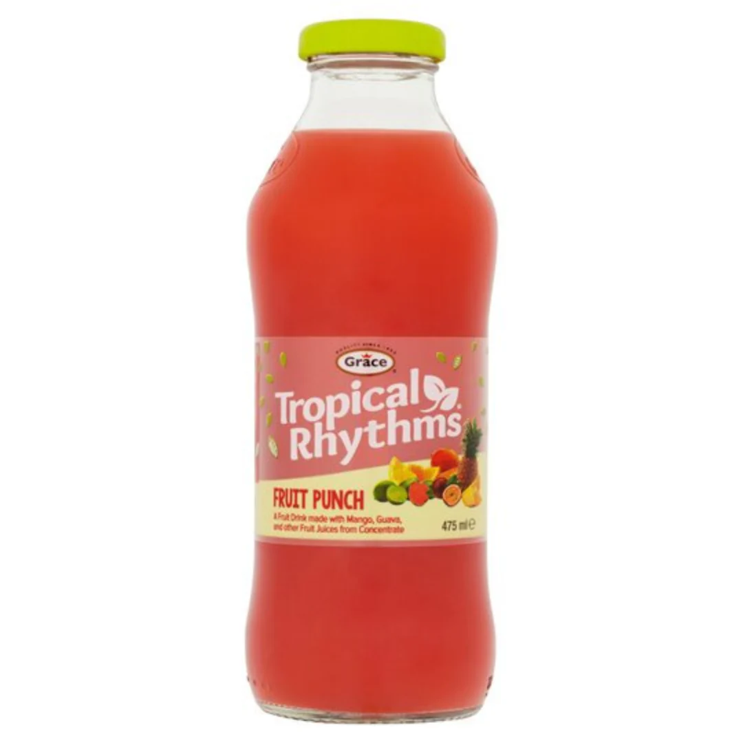Grace Tropical Rhythms Fruit Punch 12 x 475ml