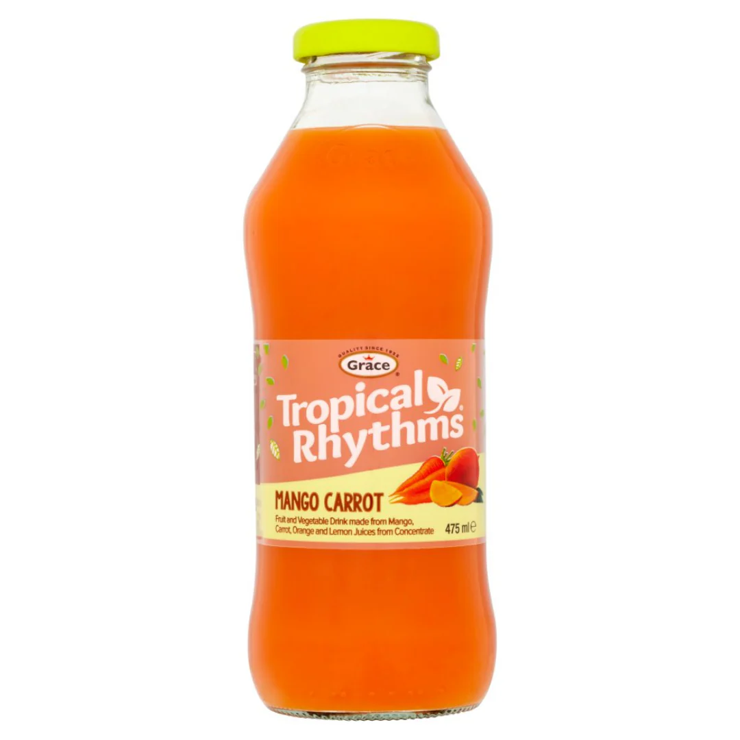 Grace Tropical Rhythms Mango Carrot 12 x 475ml