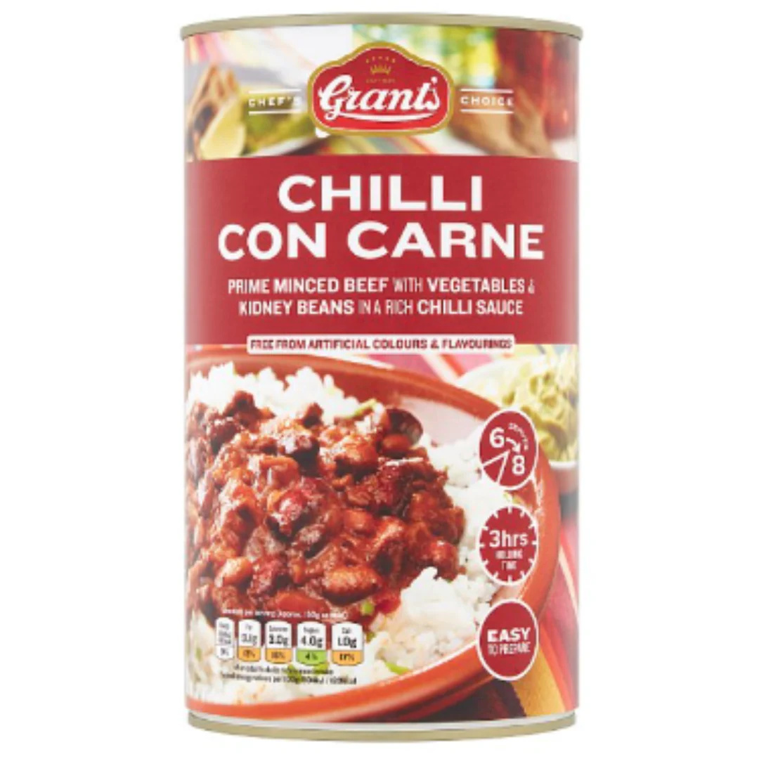 Grant's Chilli Con Carne 1200g x 6
