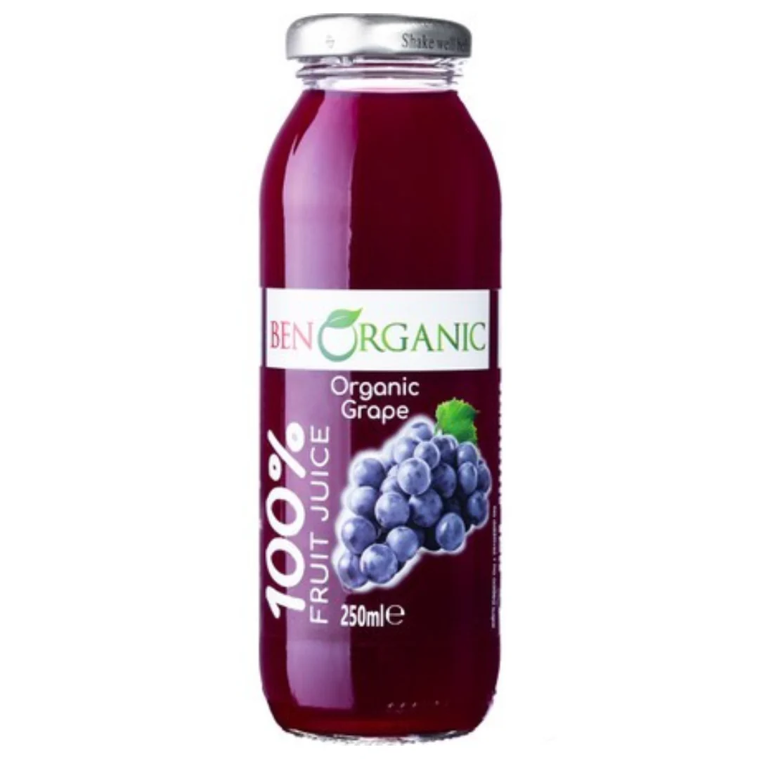 BenOrganic 100% Grape Juice 250ml