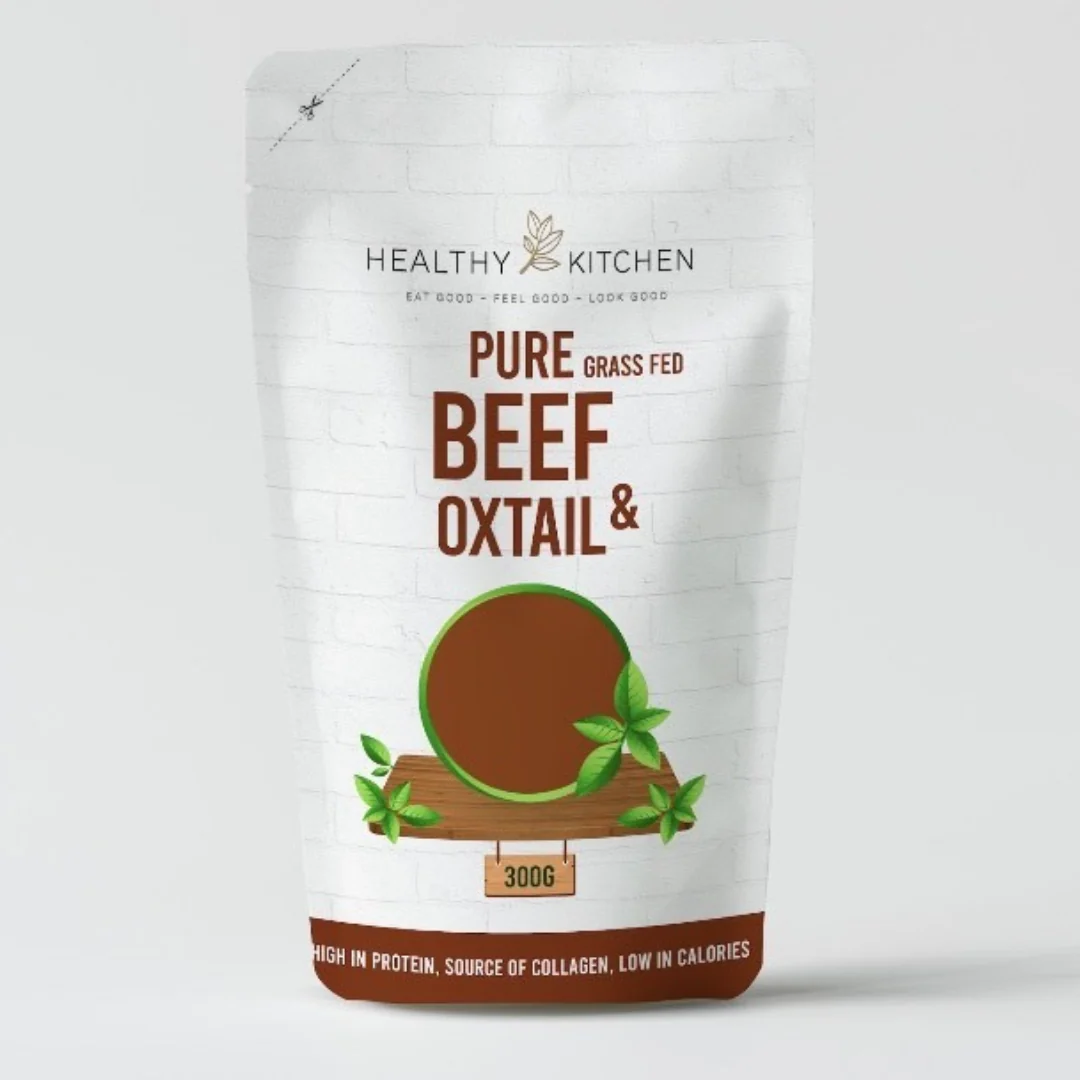 Healthy Kitchen Halal Organic Grass Fed Beef Broth 300gr