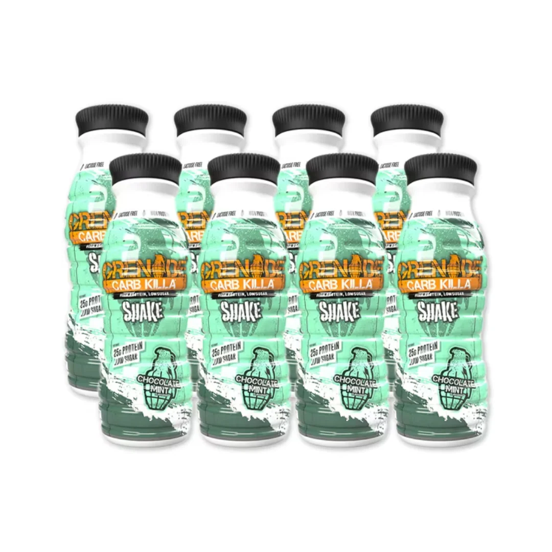 Grenade Carb Killa Shake Choc Mint 8 x 330ml