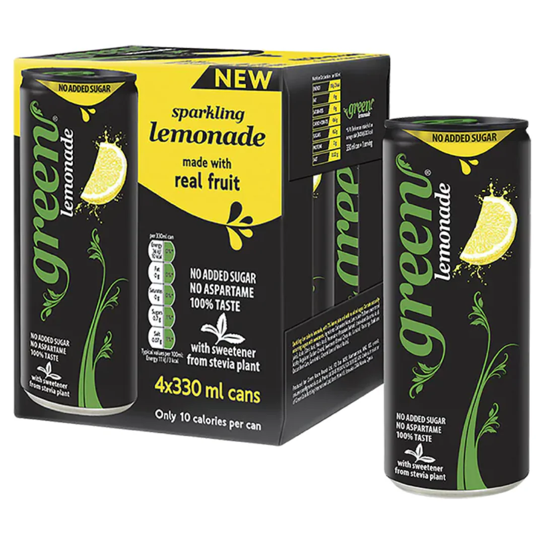 Green Lemonade 4 x 330ml