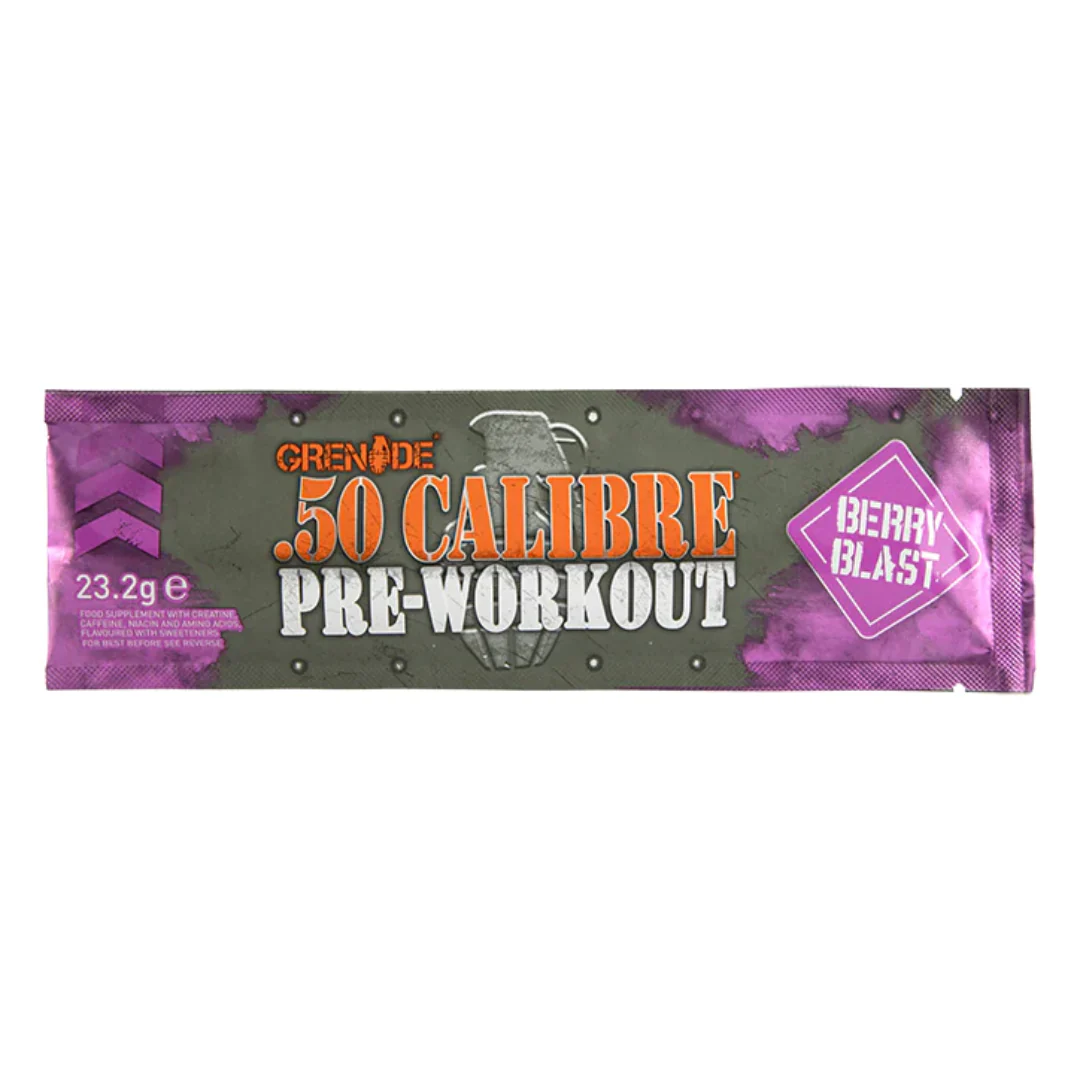 Grenade .50 Calibre Pre-Workout Berry Blast 23.2g