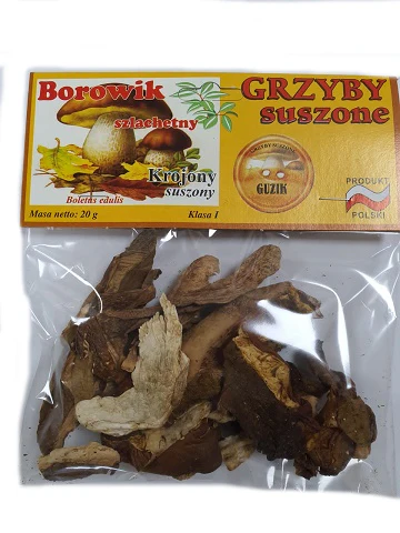 10x Grzyby Suszone Borowik Szlachetny 20g Dry Mushroom