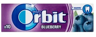 30x Orbit Blueberry Chewing Gum 140g