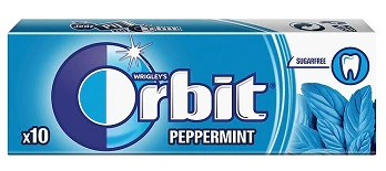 30x Orbit Peppermint Chewing Gum 14g